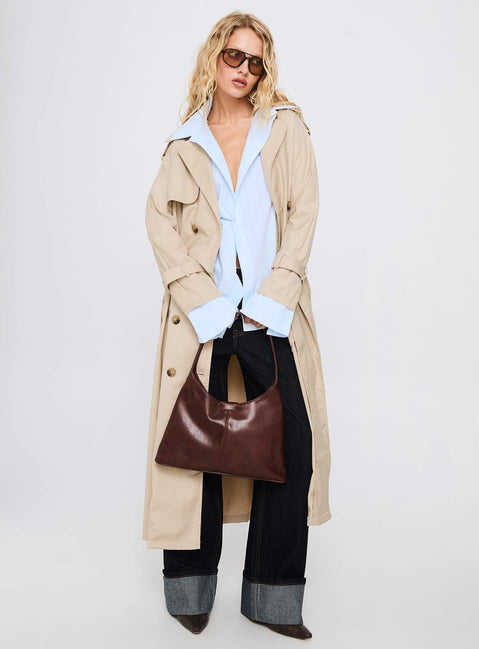 Vision Board Trench Coat Beige