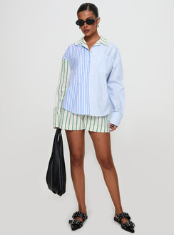 Broady Boxer Shorts Multi High Waisted Shorts 