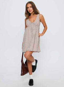 Nelty Mini Dress Check