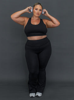 Integrity Activewear Yoga Pants Black Curve