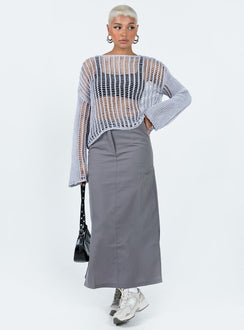 The Kennedy Sweater Grey Princess Polly  regular 