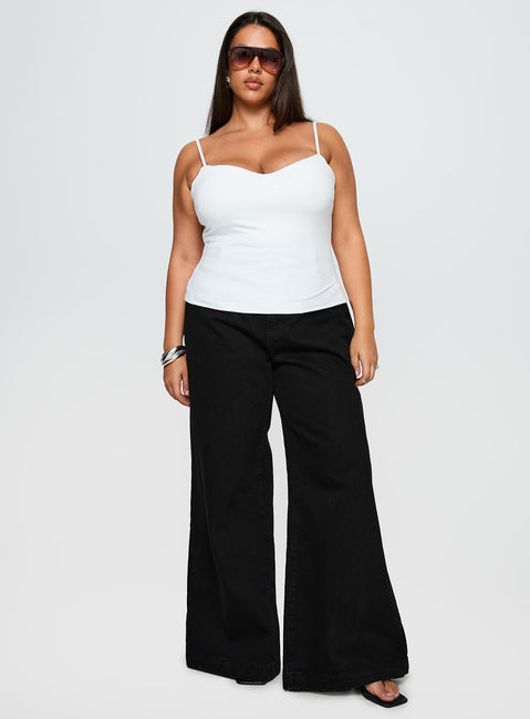 Evanda Top White Curve