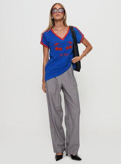 From The Vine Sports Top Blue