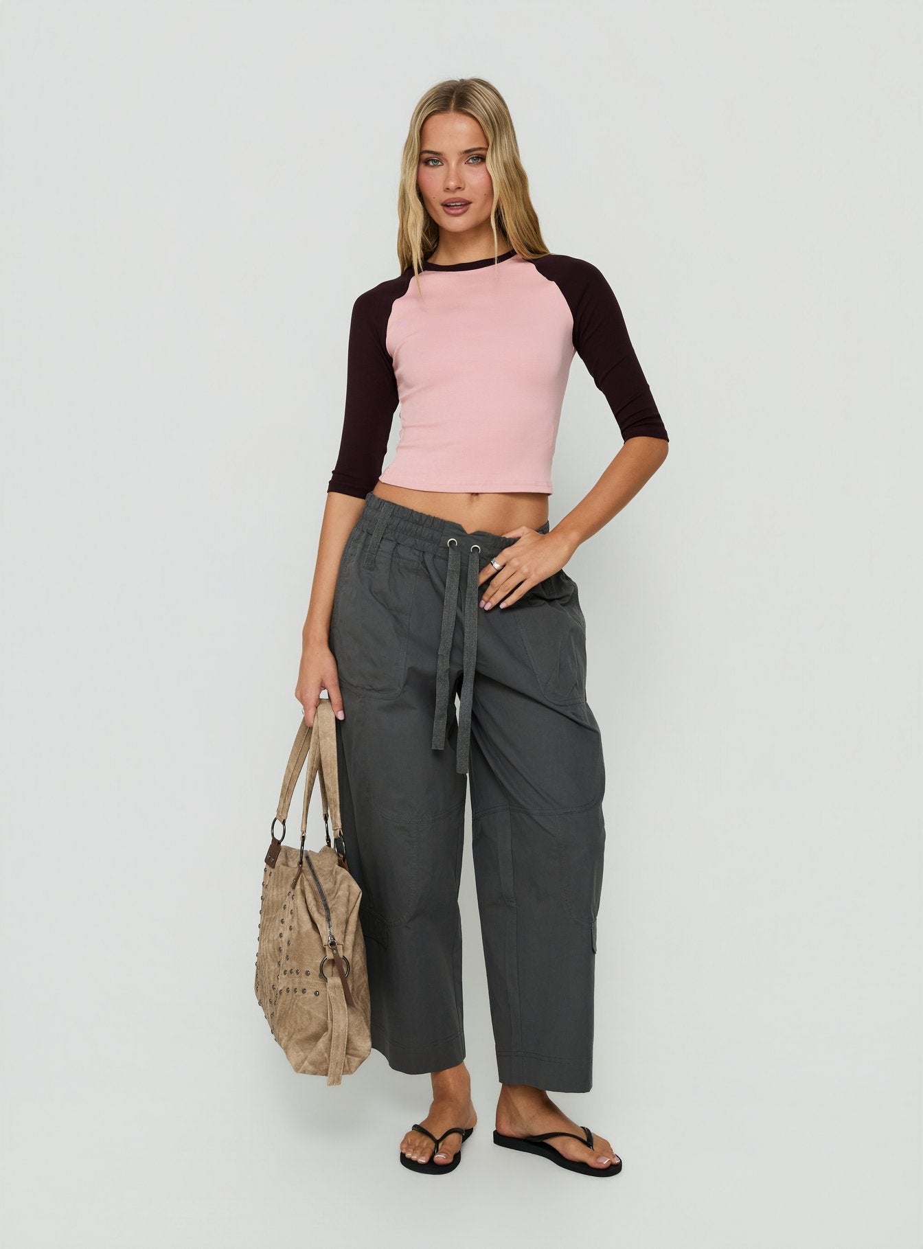 Fever Cargo Pant Charcoal