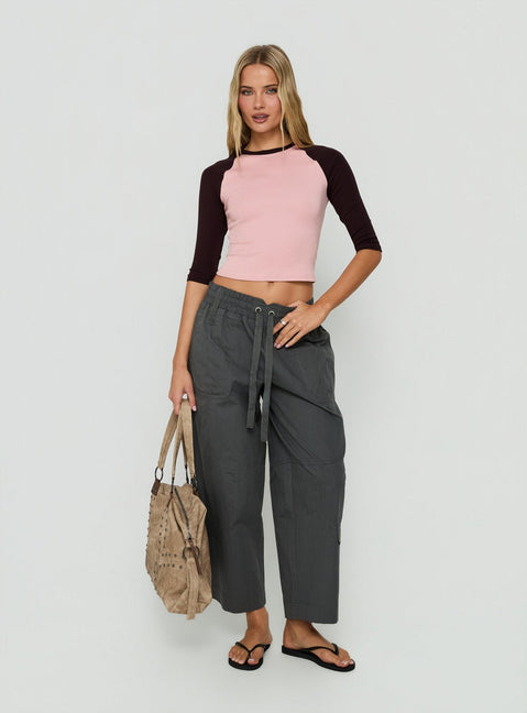 Fever Cargo Pant Charcoal