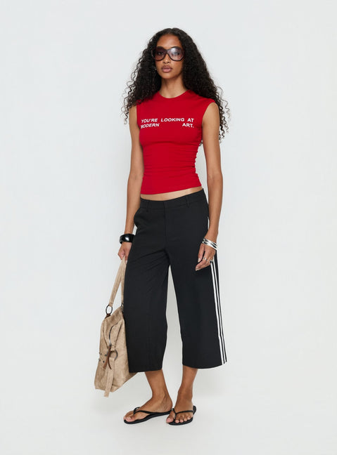 Genesis Capri Pants Noir