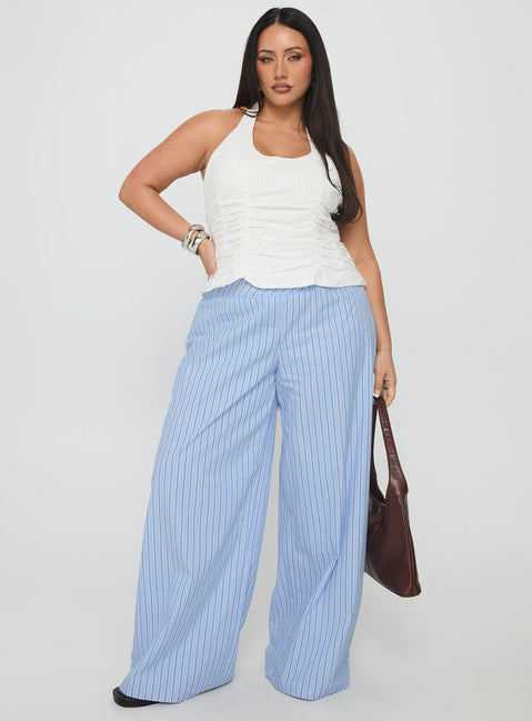 Nataliya Halter Top White Curve