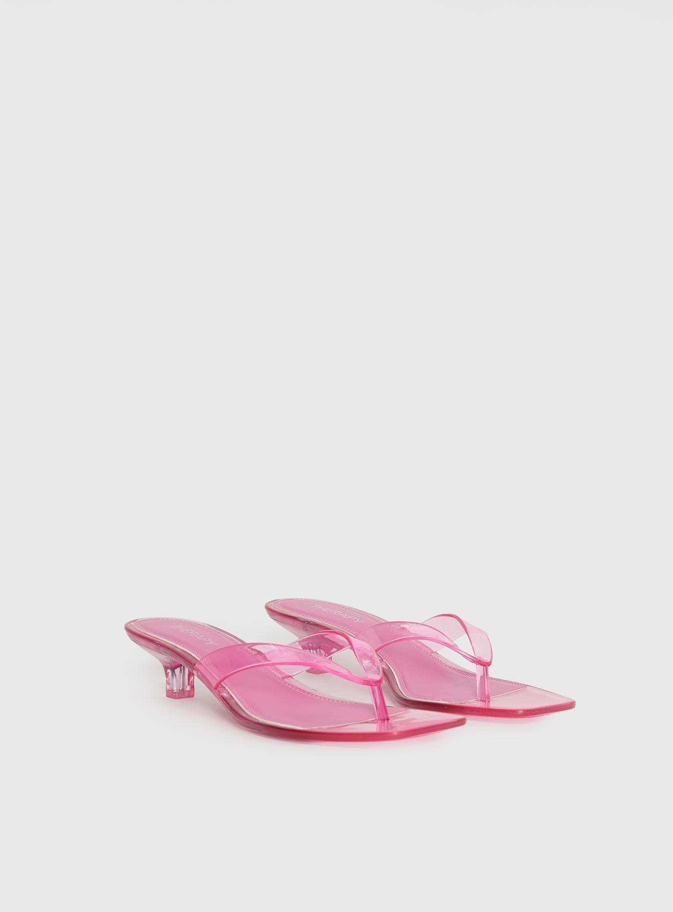 Therapy Jellyz Kitten Heels Pink