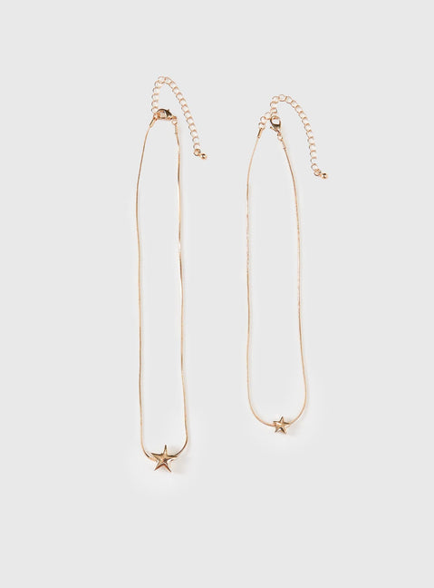 Rooney Necklace Gold