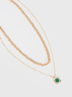 Moldova Necklace Pack Gold