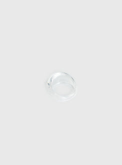 Addilyn Statement Ring Clear