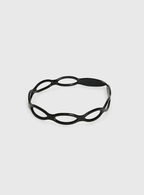 Slow Dance Headband Black