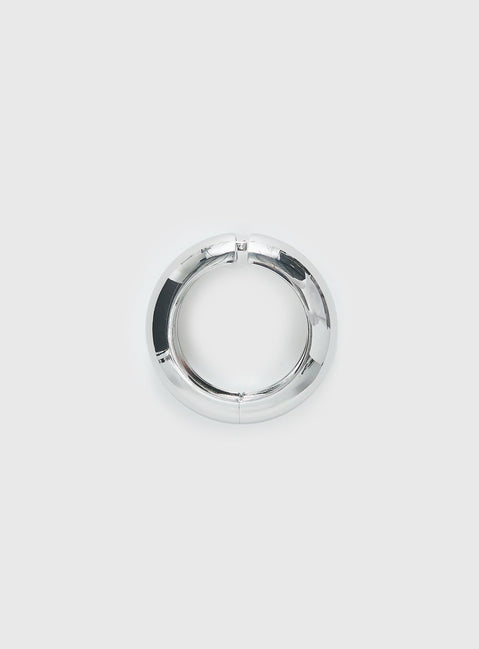 Eliya Chunky Bracelet Silver