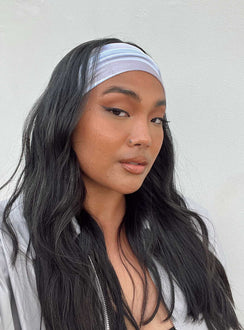 Headband Thick design Striped pattern Elasticated