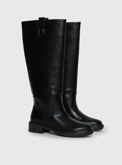 Billini Yarley Knee High Boots Black