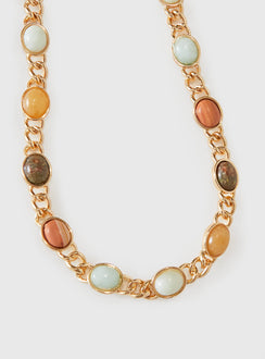 Summertime Sadness Necklace Gold