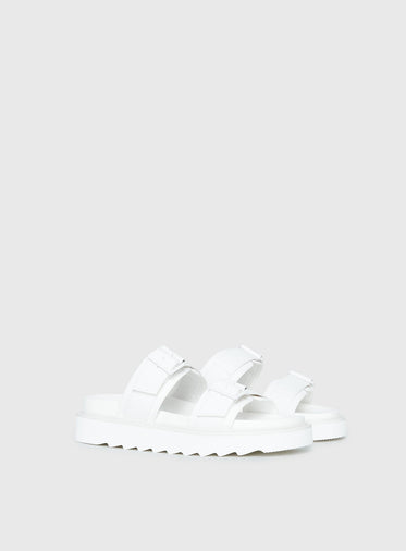 Ma Belle Sandals All White