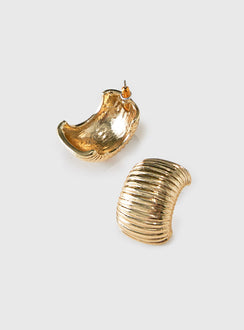Georgette Earrings Gold