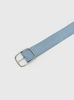 Yenna Low Waist Belt Light Blue