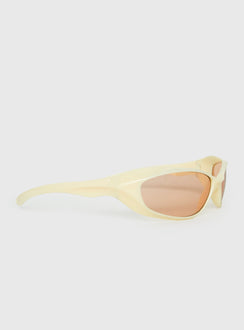 Eastside Girls Wrap Around Sunglasses Yellow