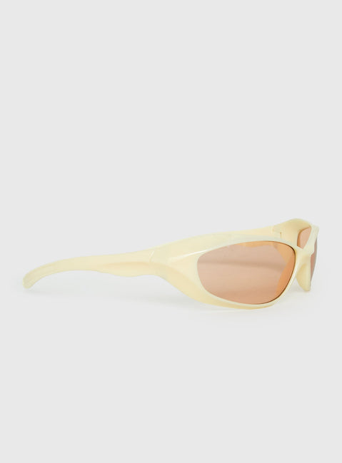 Eastside Girls Wrap Around Sunglasses Yellow