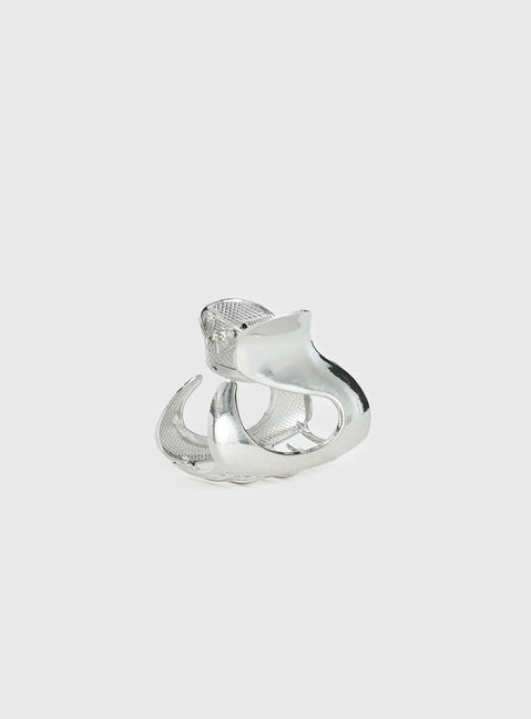 Layken Hair Clip Silver