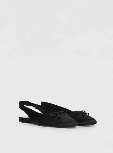 Adienne Ballet Flats Black