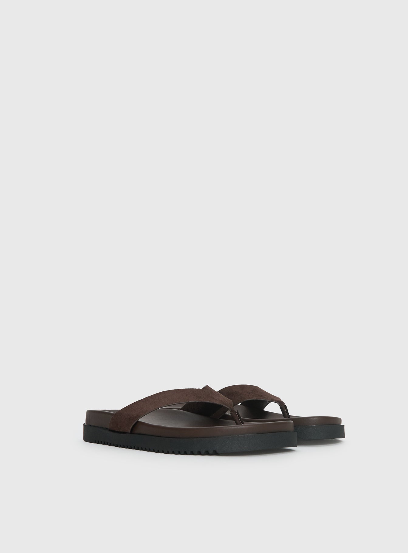 Billini Aila Sandals Dark Cacao Suede
