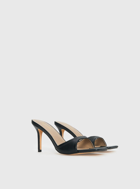 Caroline Heels Black
