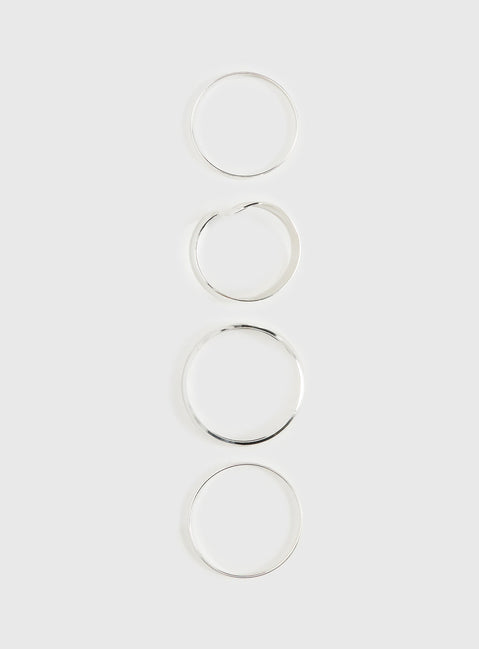 Arrowtown Bracelet Pack Silver