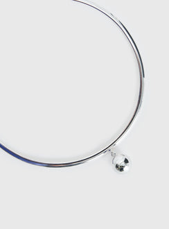 Lisbeth Pendant Necklace Silver