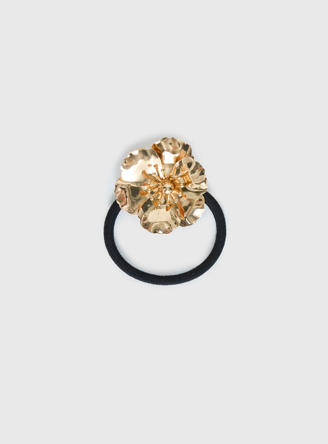 Soul Survivor Flower Clip Gold