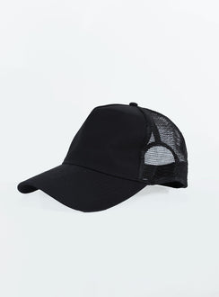 Cap  Mesh panel at back Adjustable back strap  OSFM