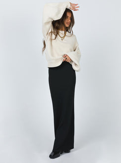 product Harmony Knit Sweater Beige Princess Polly  Cropped 