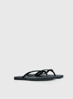 Havaiana Slim Square Flip Flop Black