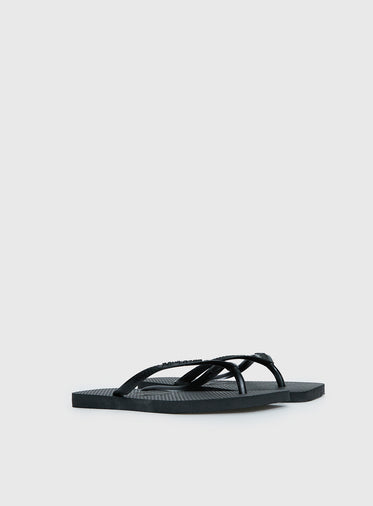 Havaiana Slim Square Flip Flop Black