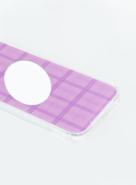 iPhone case Reflective design Graphic print