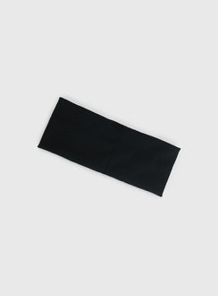 Movie Stars Eyelet Headband Black