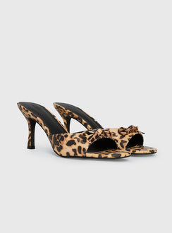 Hazelle Heels Leopard