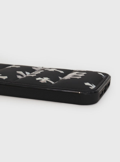 Federica iPhone Case Black