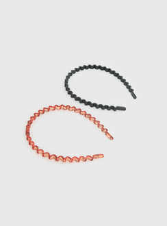 Party Favour Zig Zag Headband Pack Multi