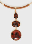 Judah Vintage Pendant Necklace Gold