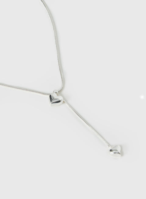 Consideration Necklace Silver