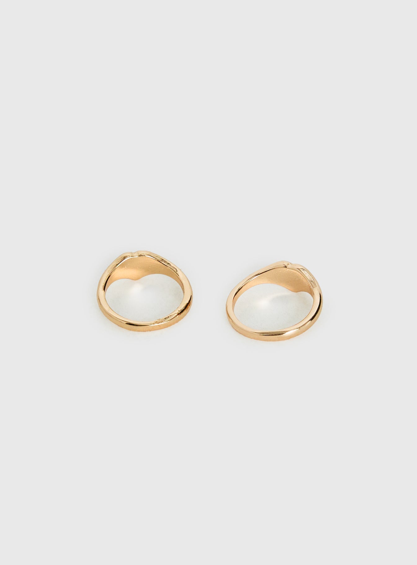 I Know Love Pinky Ring Pack Gold