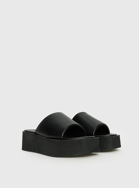 Hugo Flatforms Black