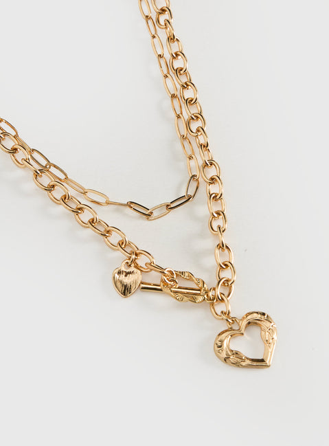 Mirabellah Necklace Pack Gold