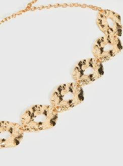 Berkely Chain Belt Gold