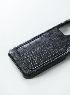 Emilio iPhone Case Black