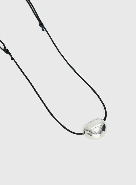 Isibel Pendant Necklace Silver