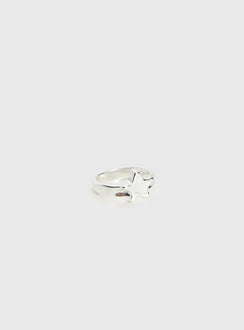 Marcelline Star Ring Silver